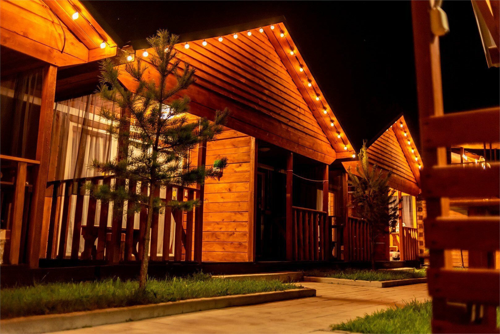 Дом с панорамными окнами