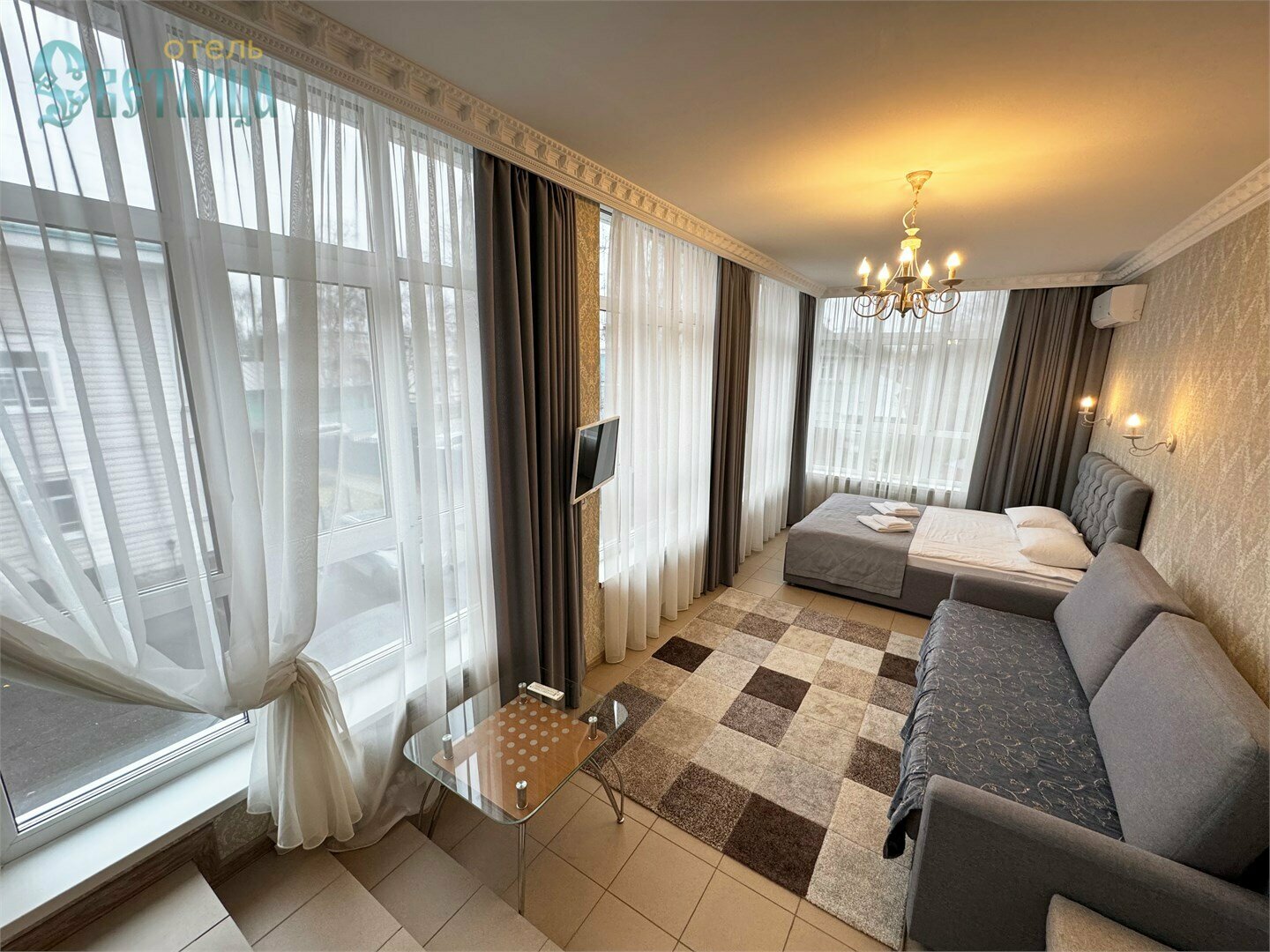 Апартаменты с двумя спальнями