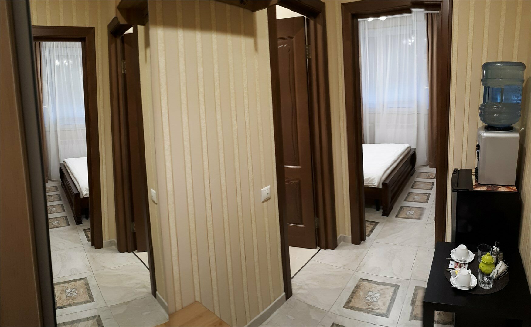 Люкс с кроватью размера "queen-size" и гидромассажной ванной