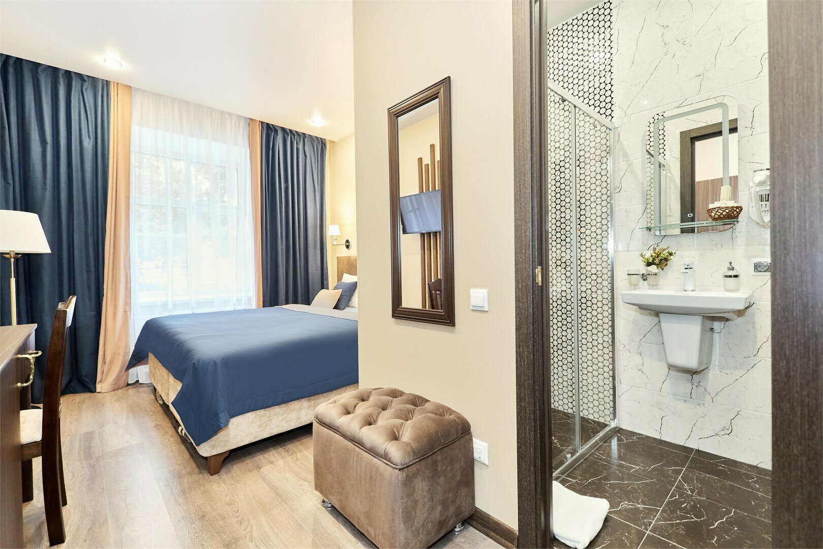 Стандартный номер с 1 или 2 кроватями