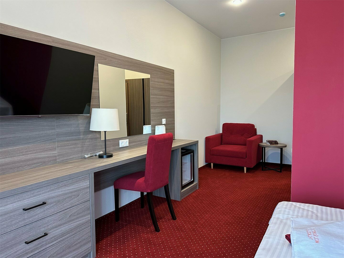 Двухместный номер с 1 кроватью и балконом