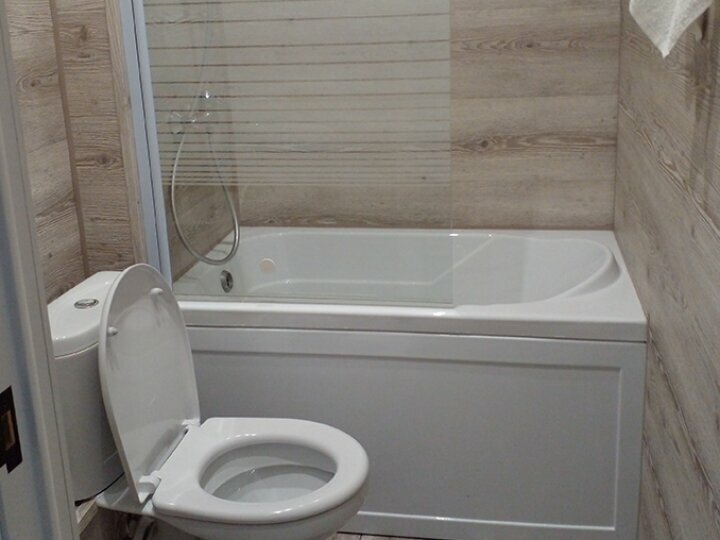 Двухместный номер с 1 кроватью и собственной ванной комнатой