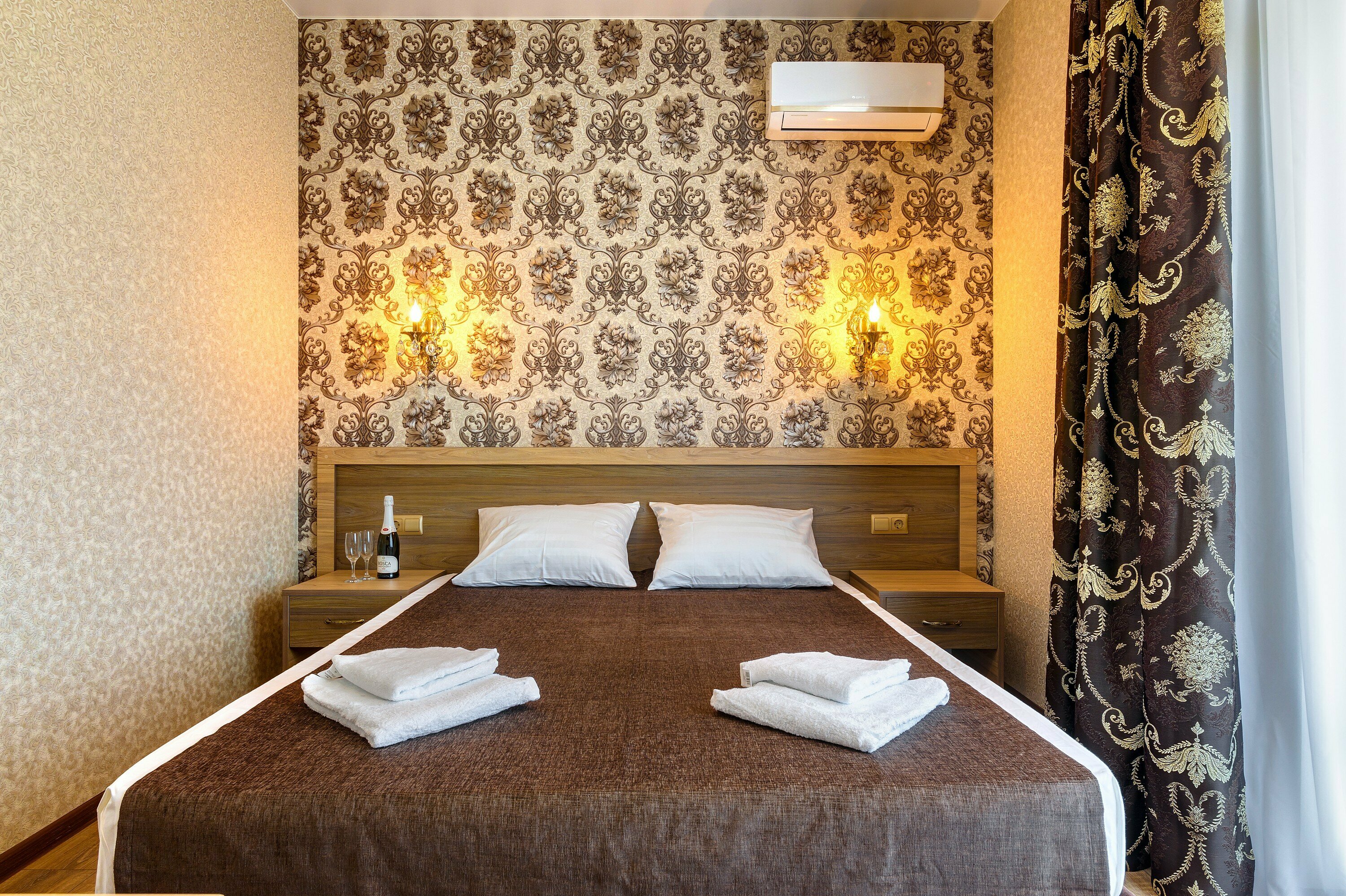 Двухместный номер с 1 кроватью и балконом