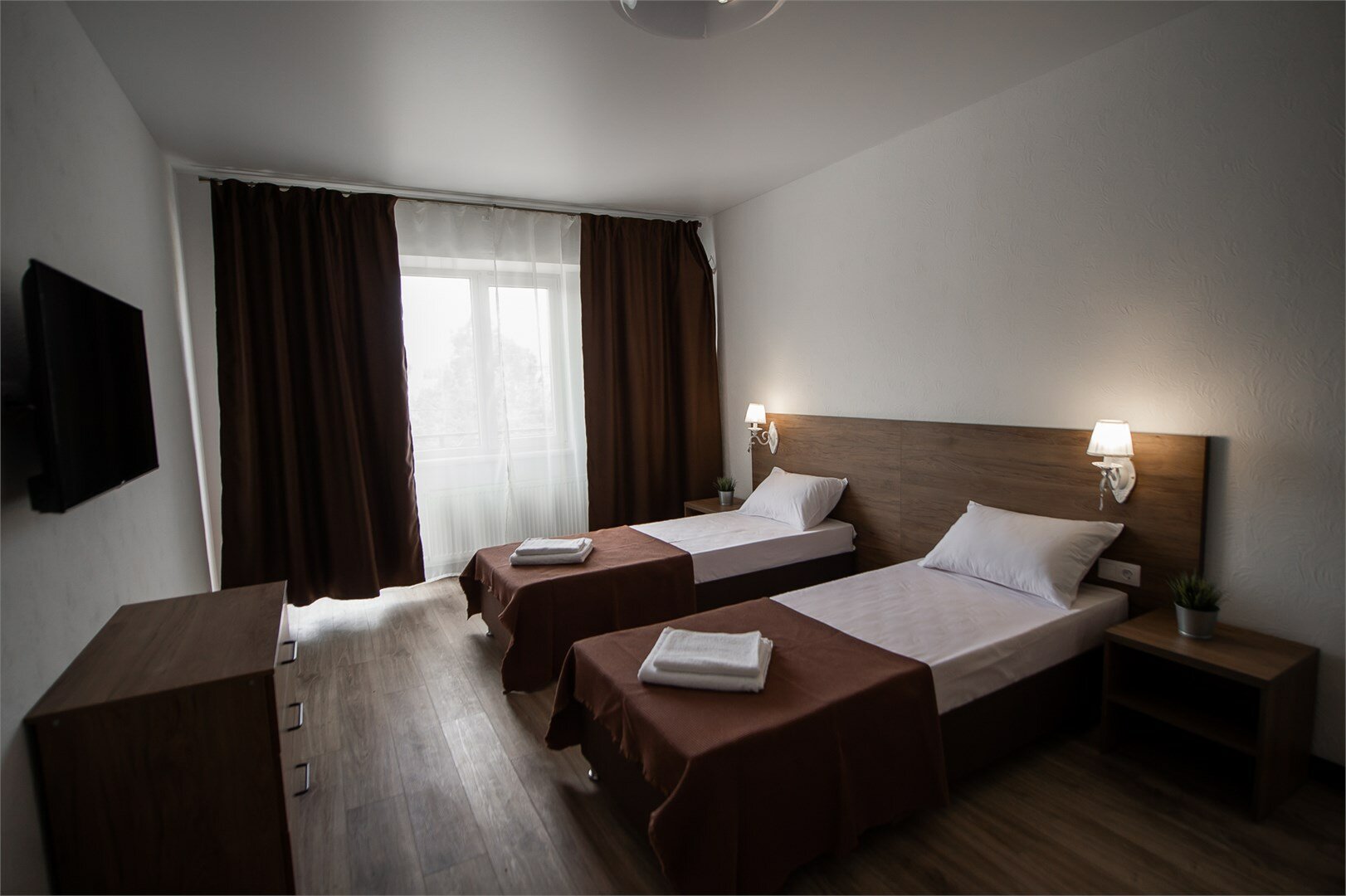 Апартаменты с 2мя спальнями