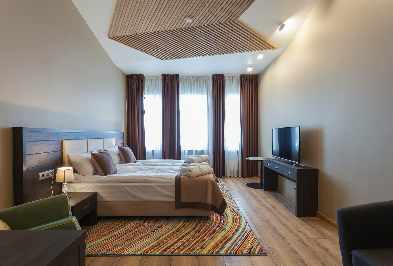 Улучшенный двухместный номер с 1 кроватью или 2 раздельными