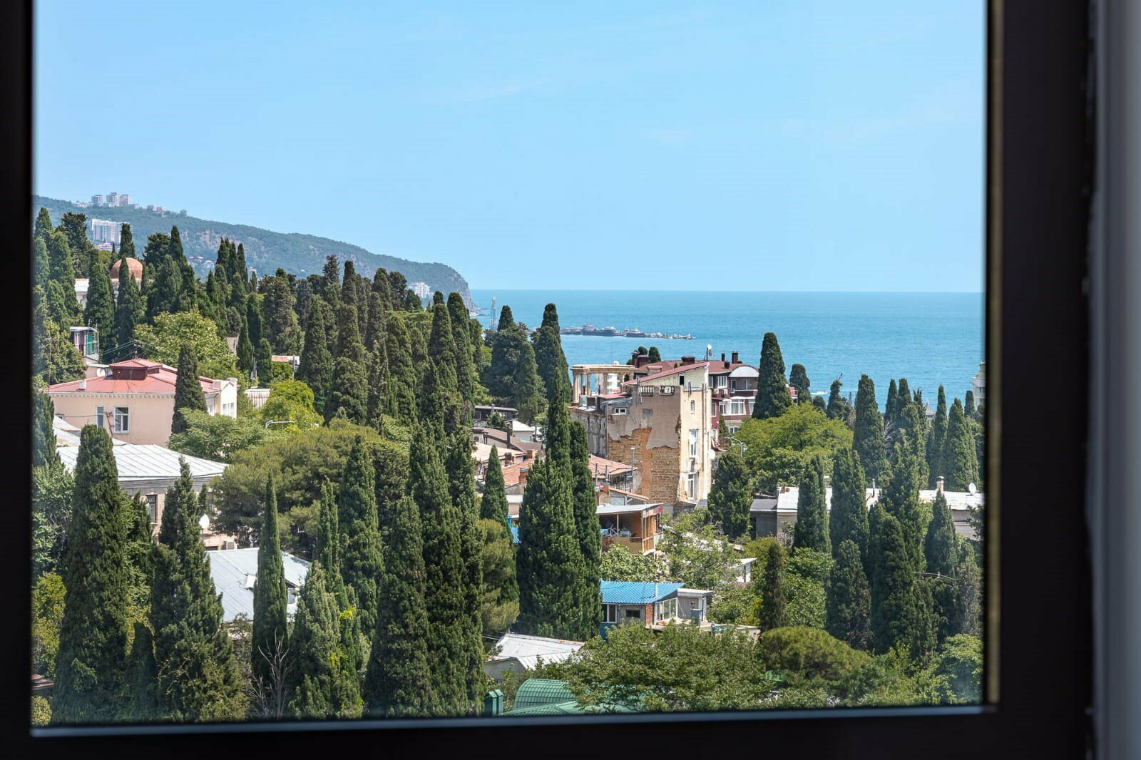 Студия в  Ялте прямой вид на море