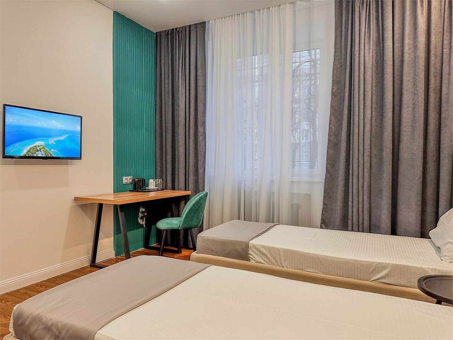 Двухмест. стандарт с 2-мя кроватями №4 (душевая в номере)