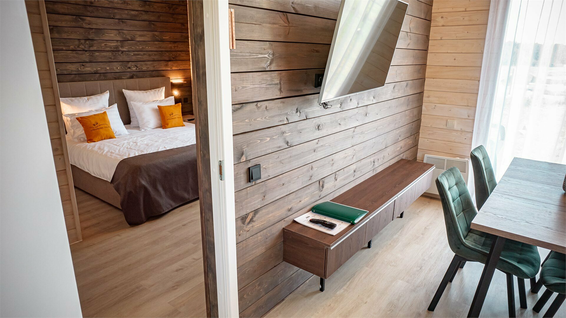 Коттедж «Вилла» с 2мя спальнями (до 5 мест)