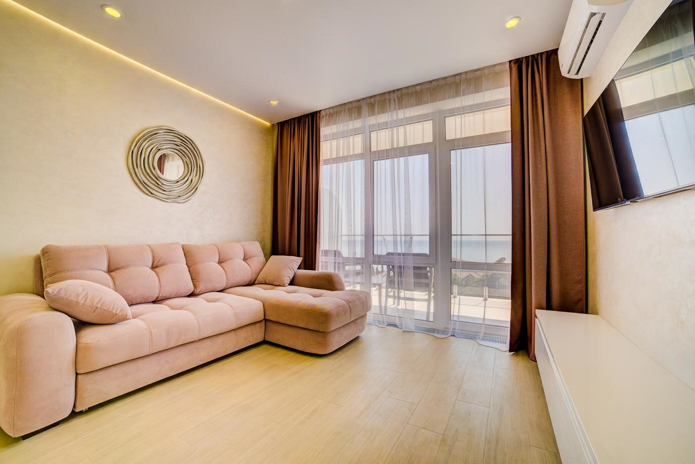 двухкомнатный номер с видом на море