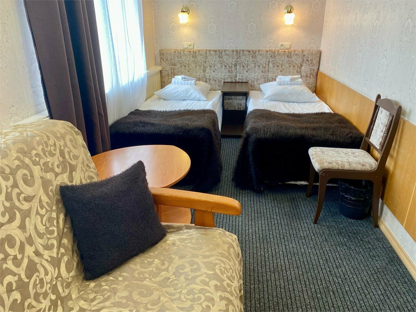 Стандартный номер с двумя кроватями размера «queen-size»