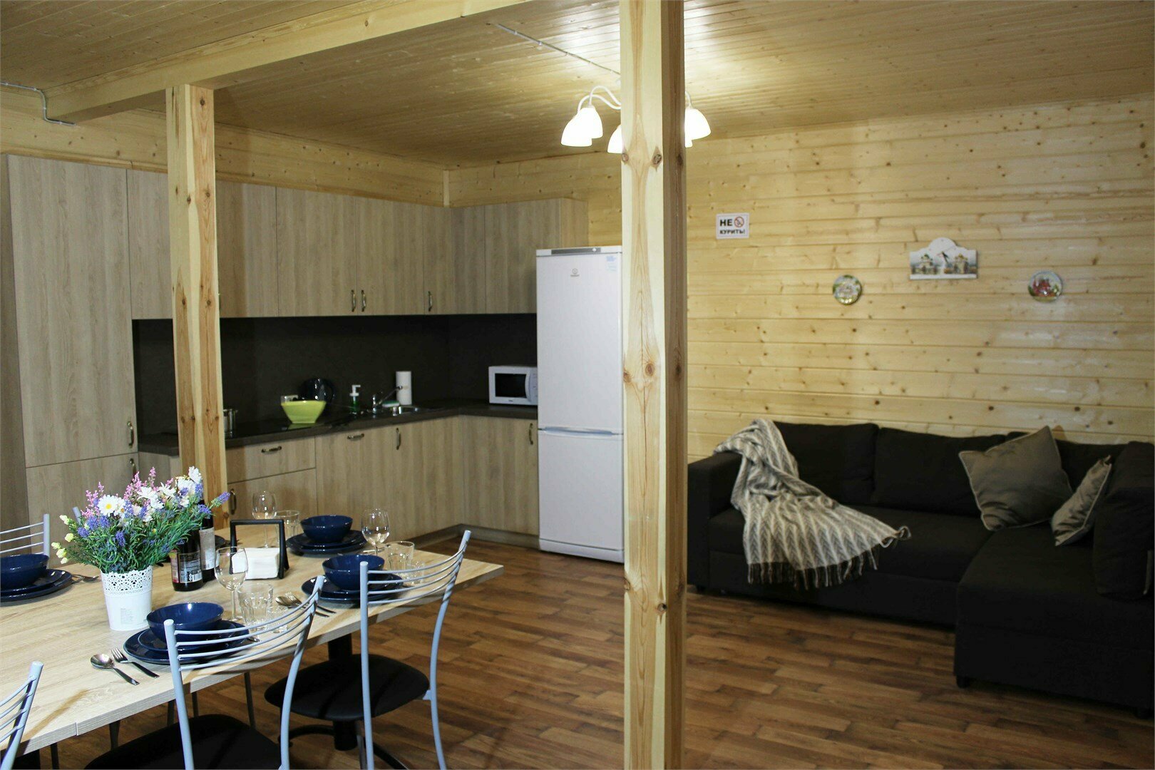 10ти местный коттедж с 5тью спальнями