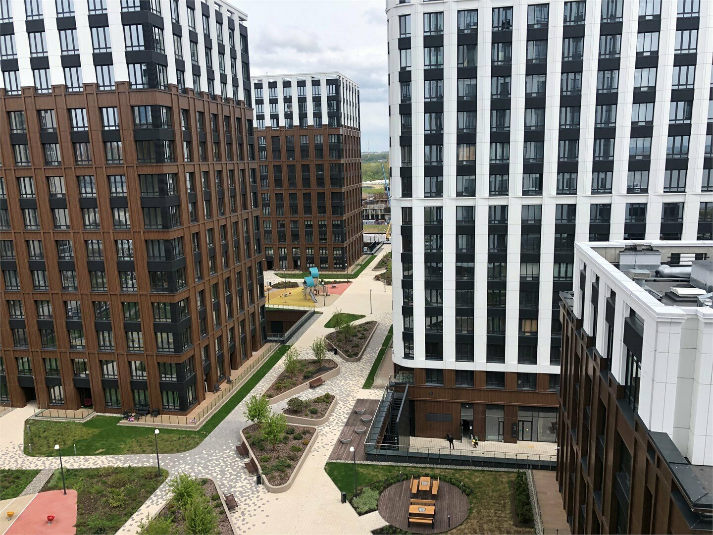 Апартаменты с гостиной и спальней в ЖК "Savin House"