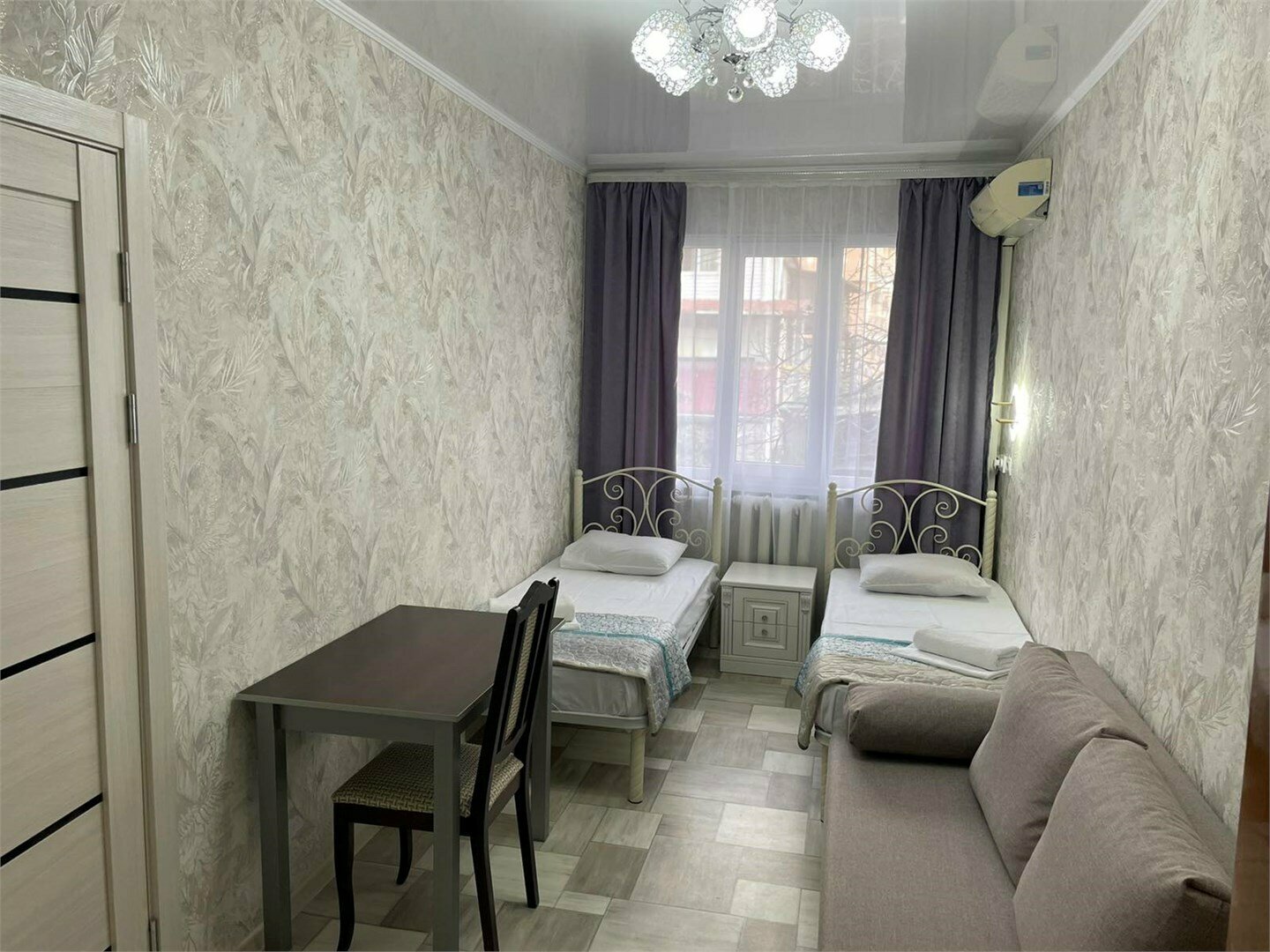 4-х местный двухкомнатный без балкона