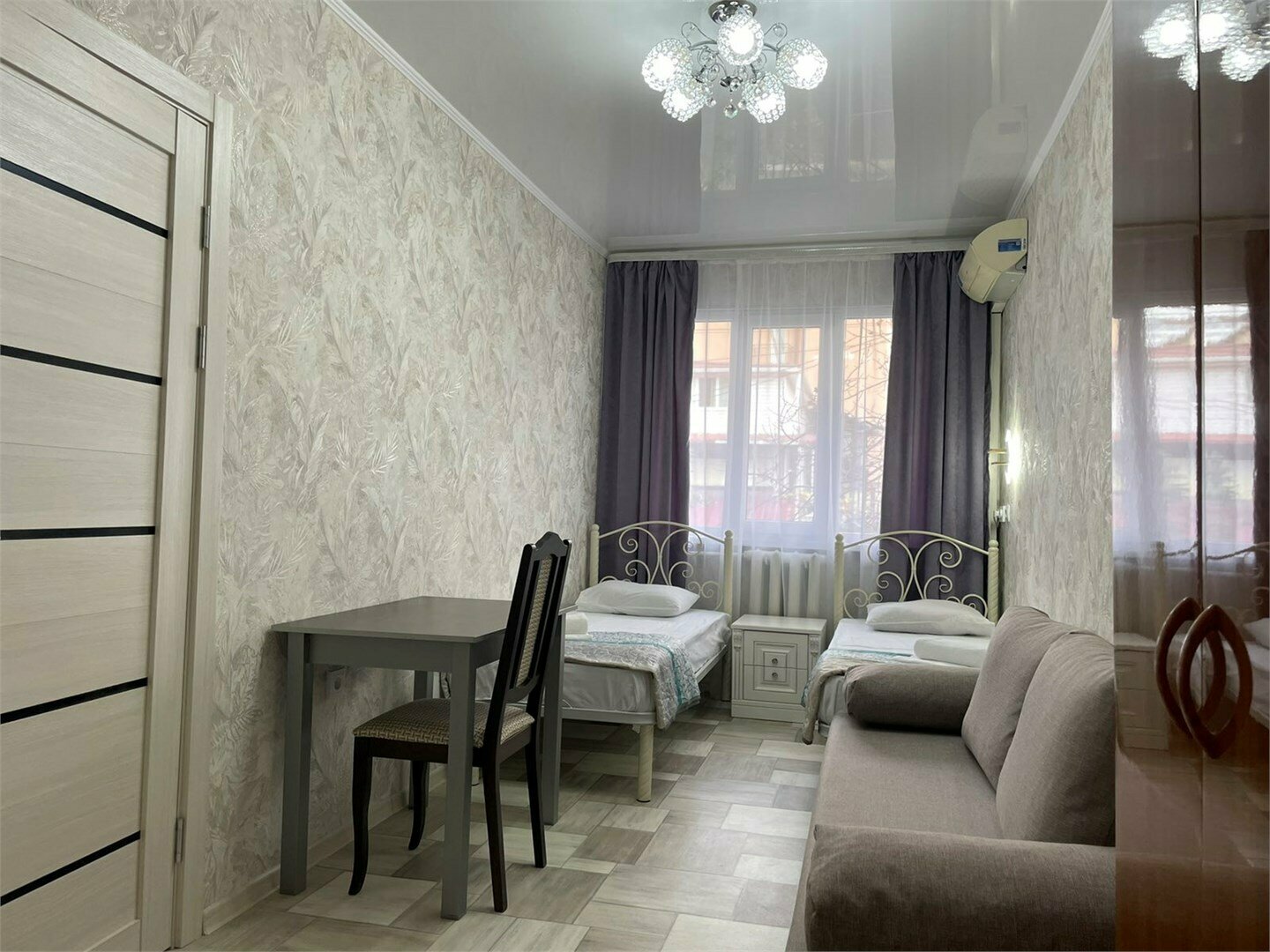 4-х местный двухкомнатный без балкона