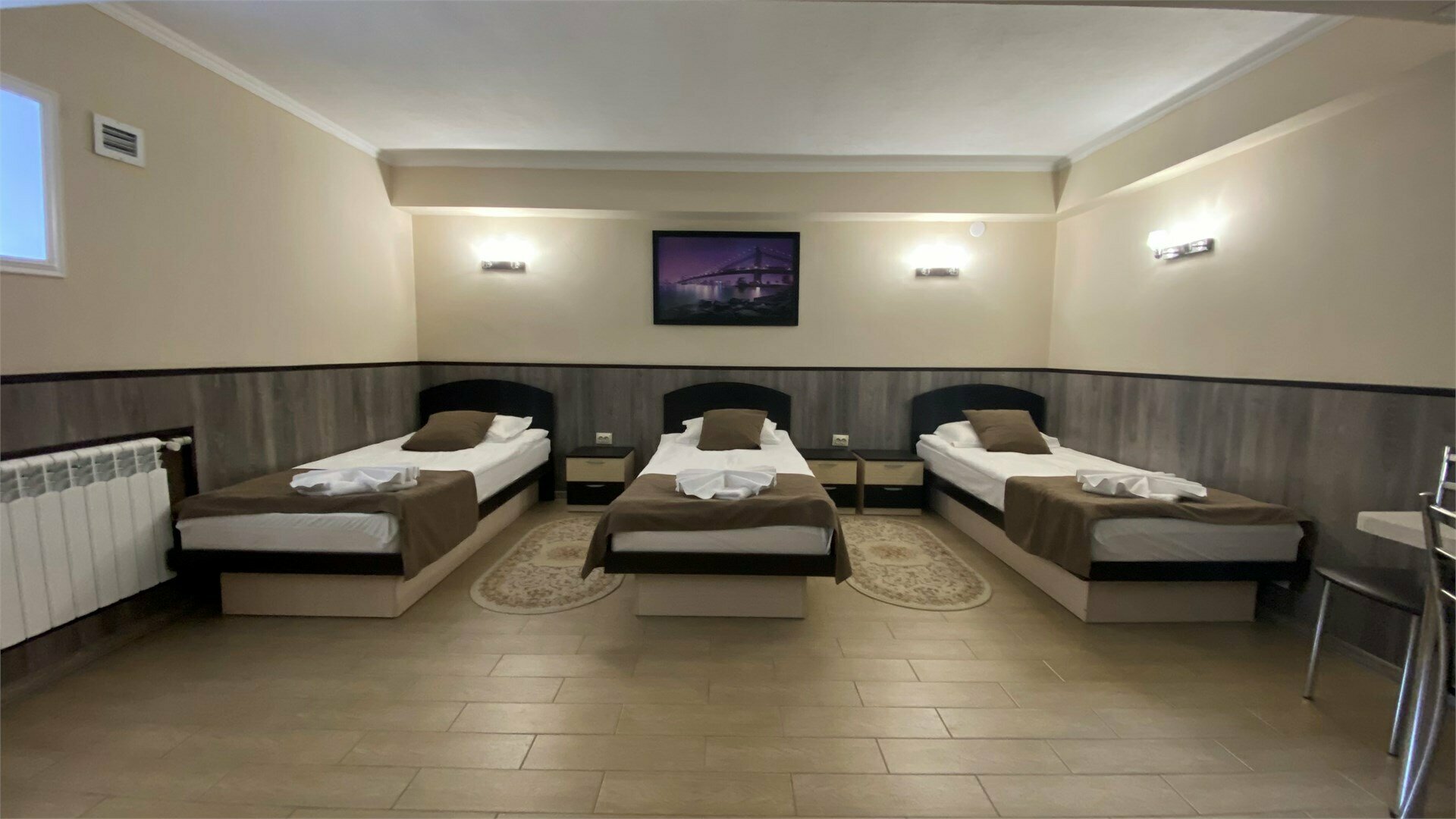 Стандарт трехместный (Цокольный этаж)