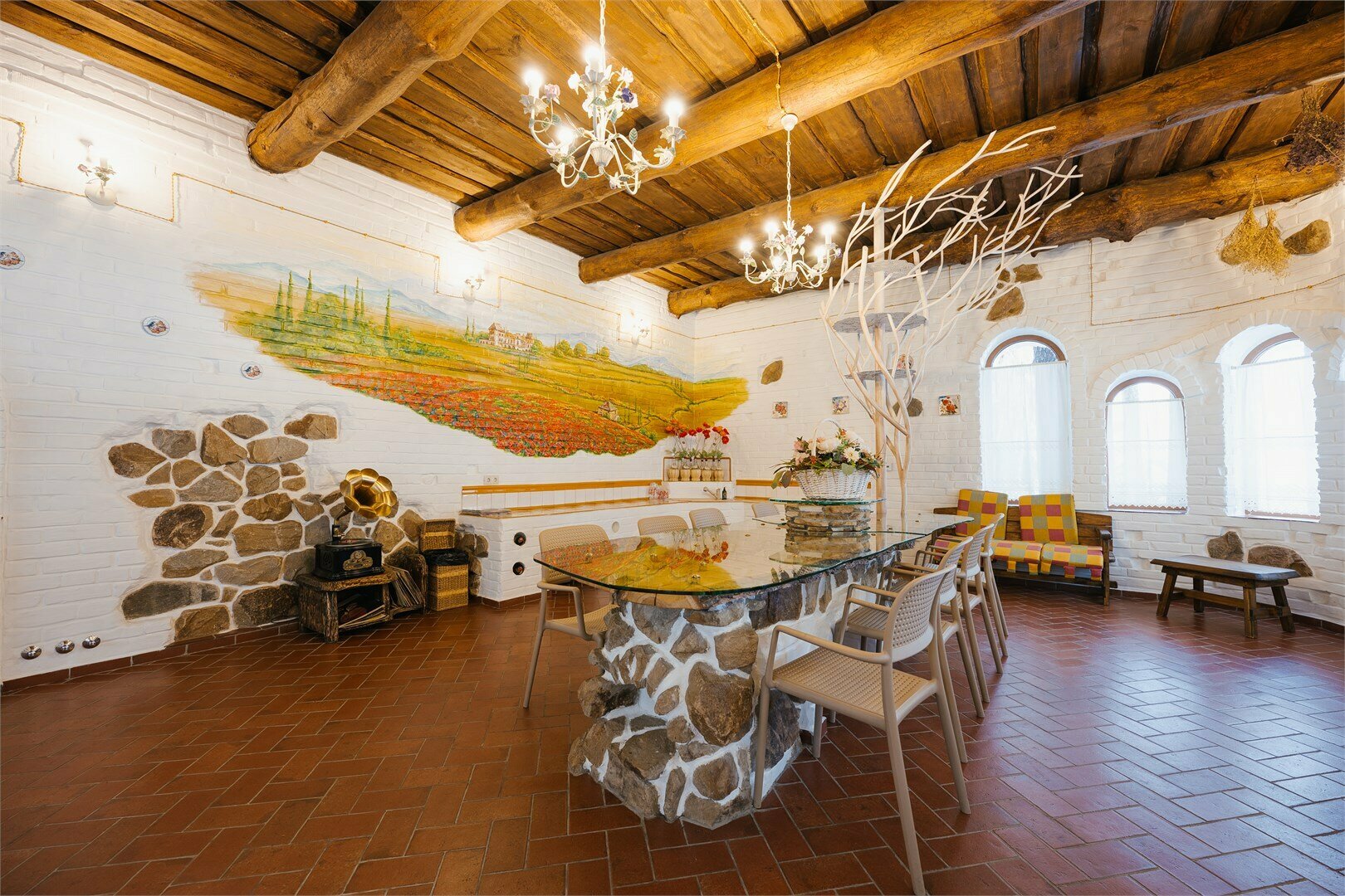 Альпийский дом. Шале (двухуровневый номер)