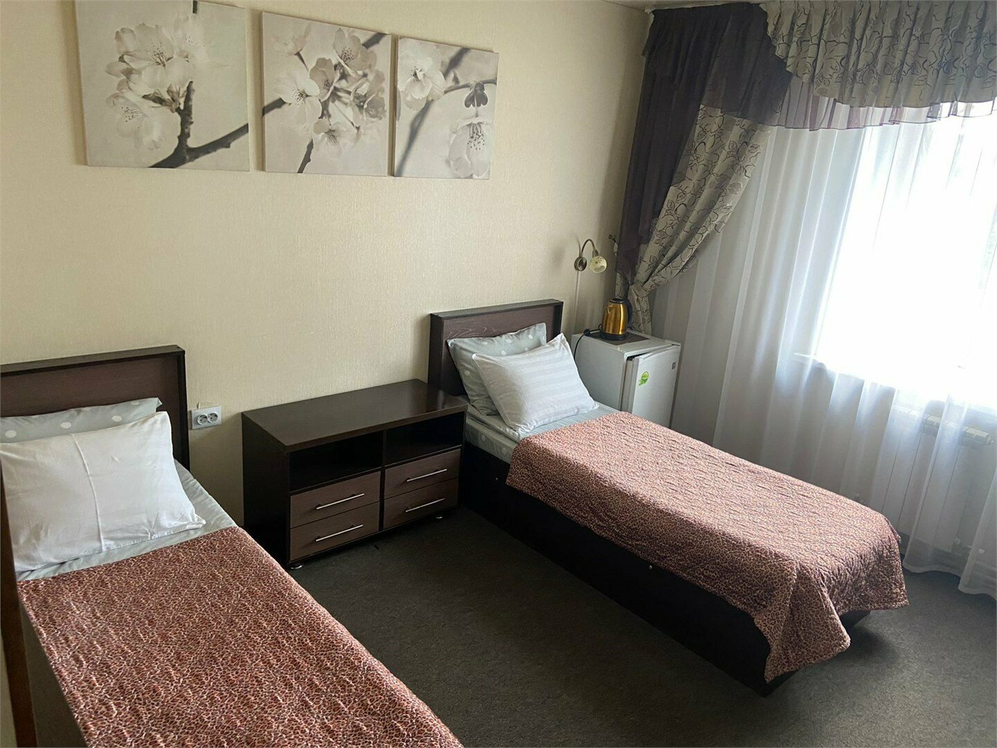 Двухместный номер с 2 двуспальными кроватями