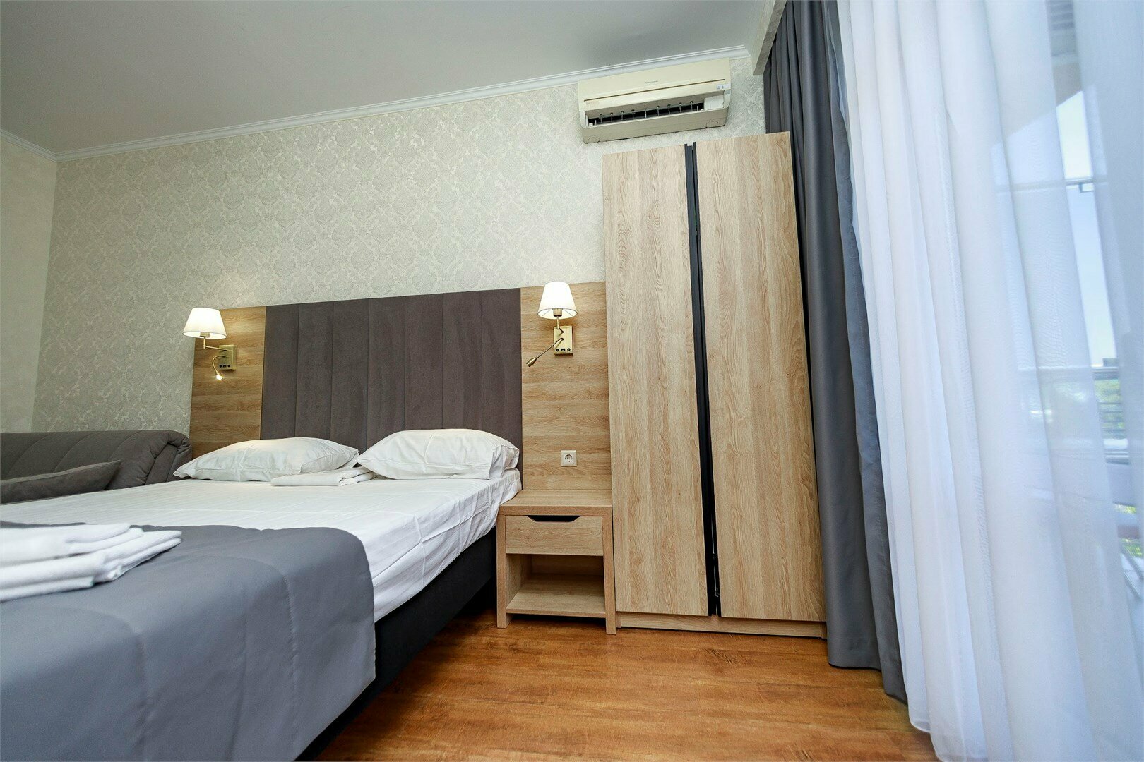 Четырехместный комфорт  с видом на парк