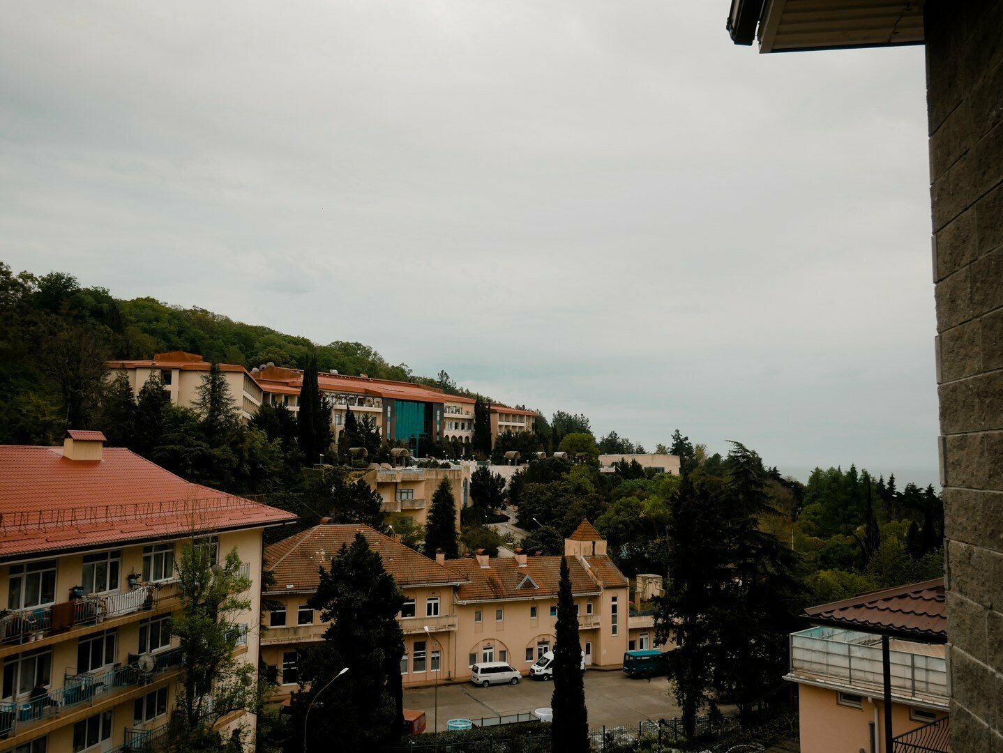 Двухместный номер с 1 кроватью и видом на горы