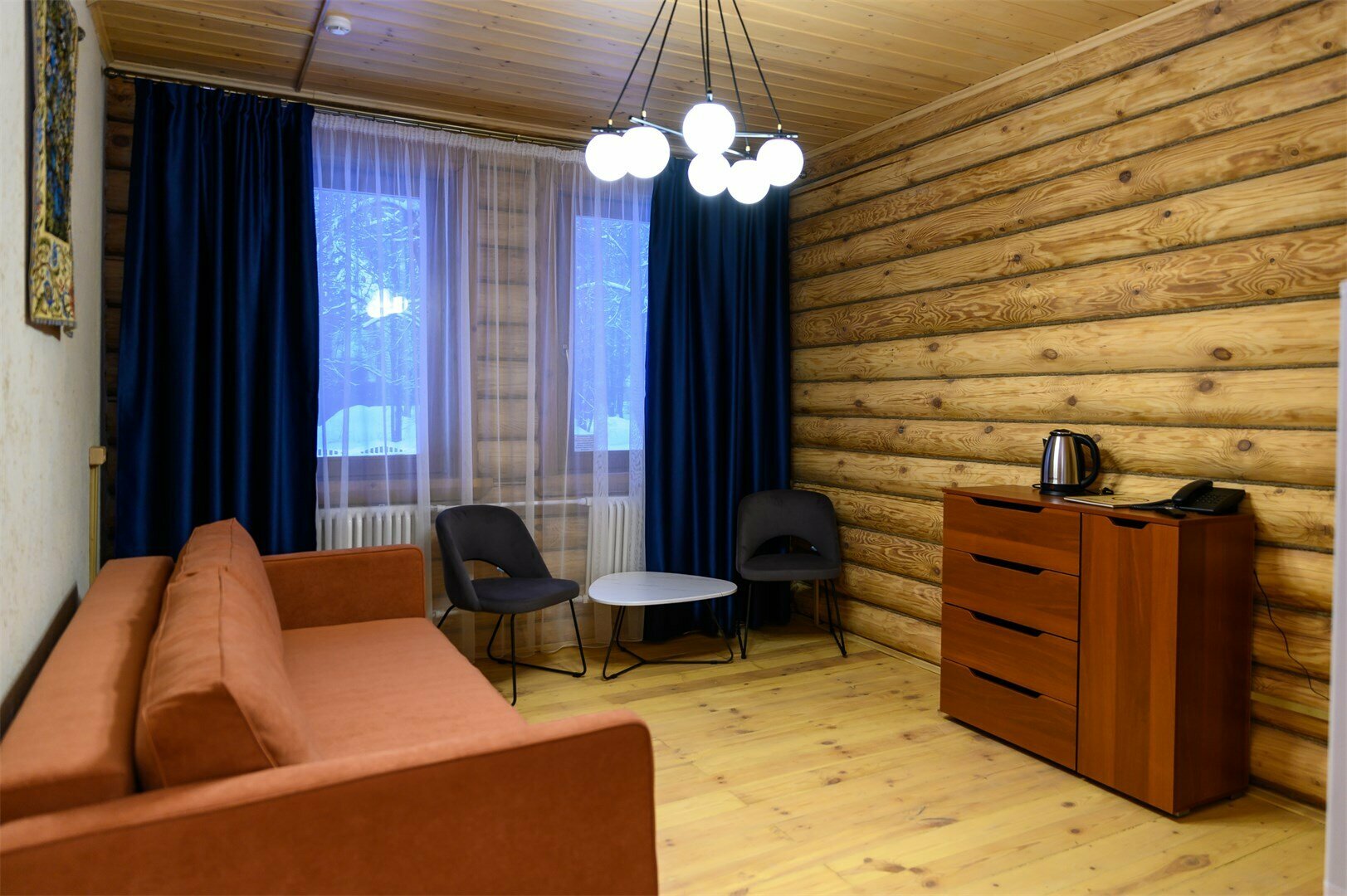 Двухкомнатный номер в деревянном корпусе Изба