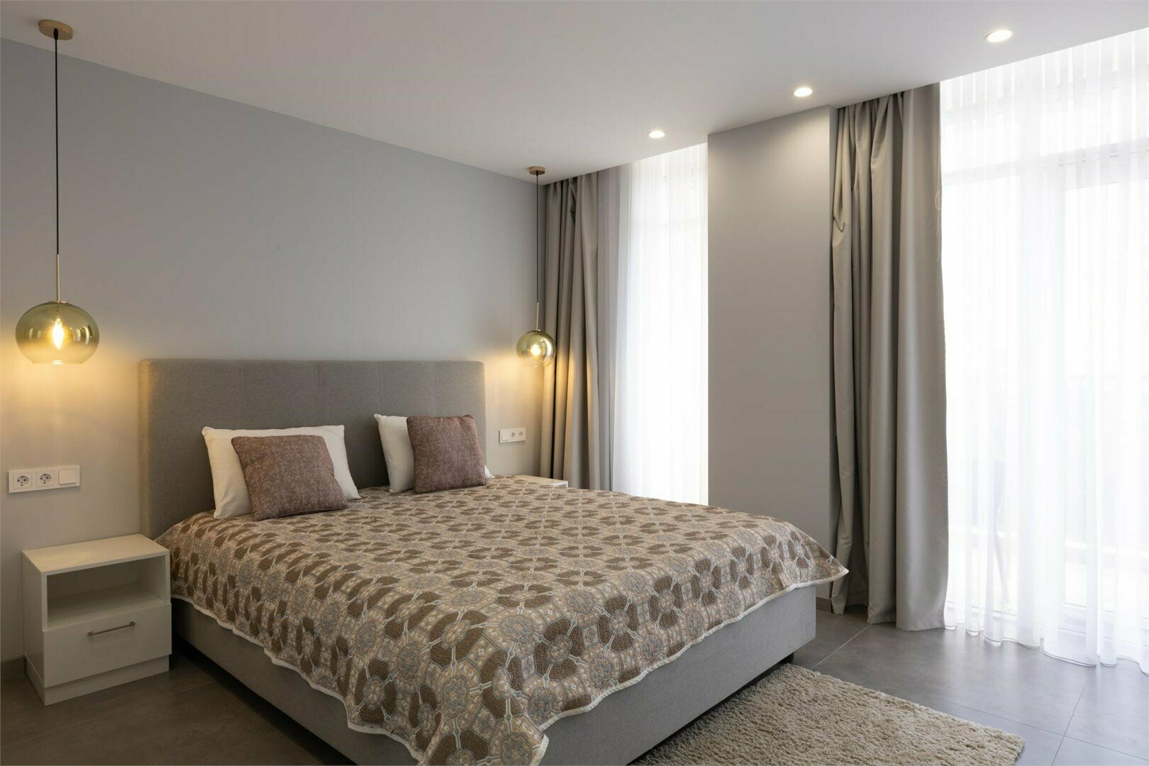 Апартаменты с балконом и видом на море