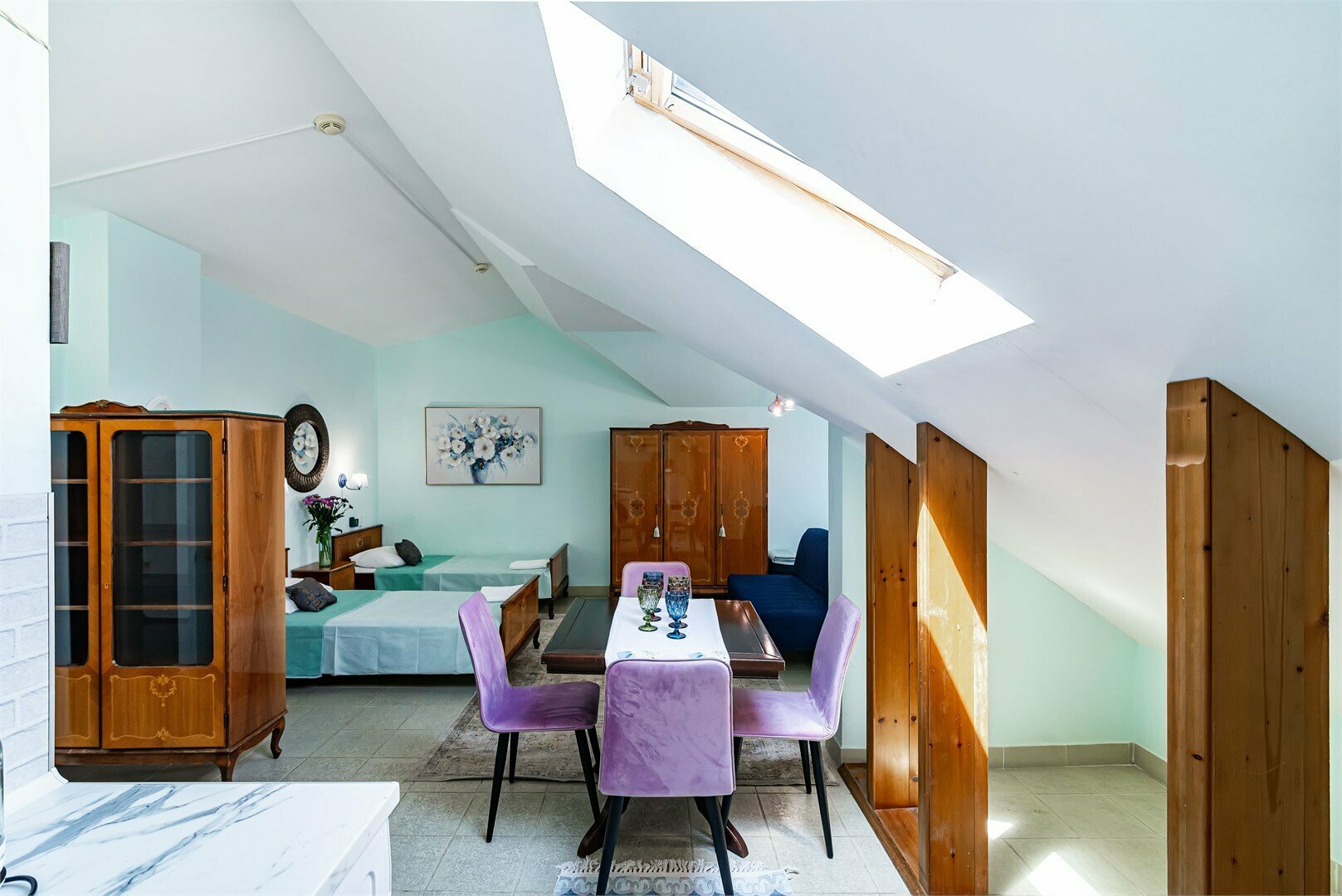 Апартаменты на мансарде