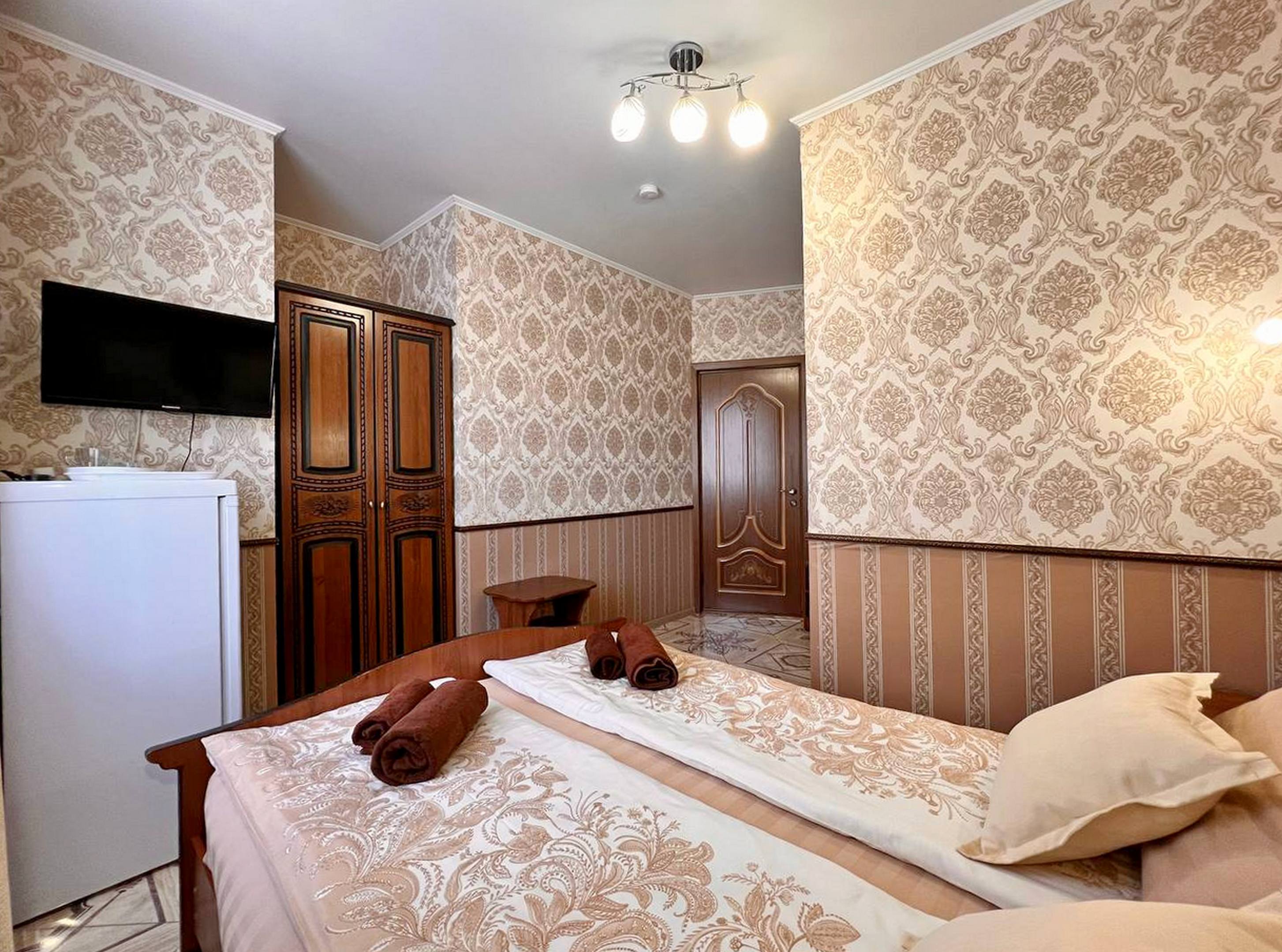 Двухместный номер Делюкс с 1 кроватью и душем