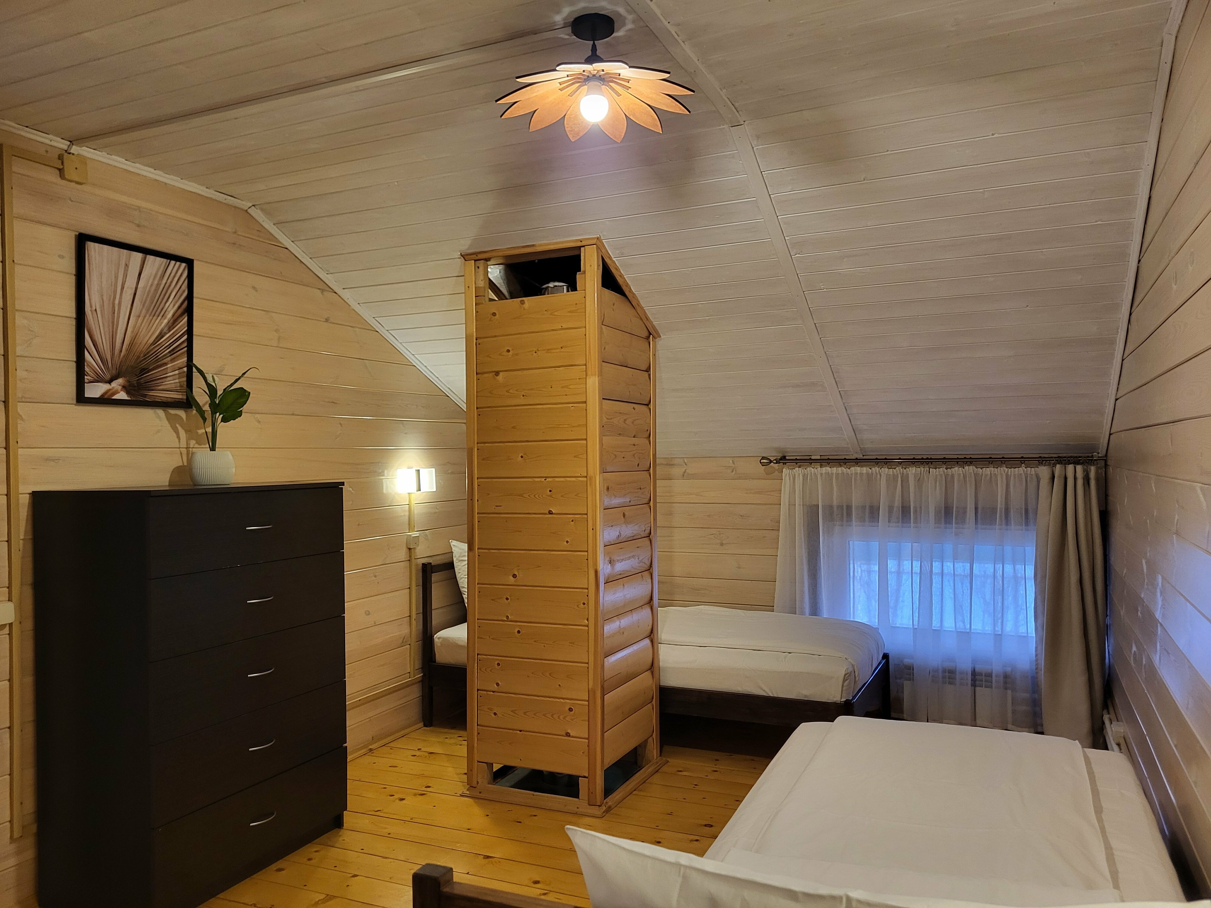 Коттедж №2 с баней, камином и мангальной зоной