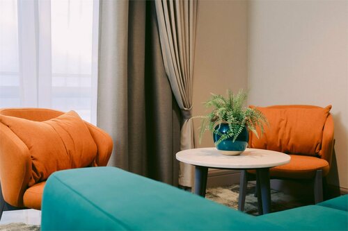 Люкс с кроватью размера «king-size» и балконом