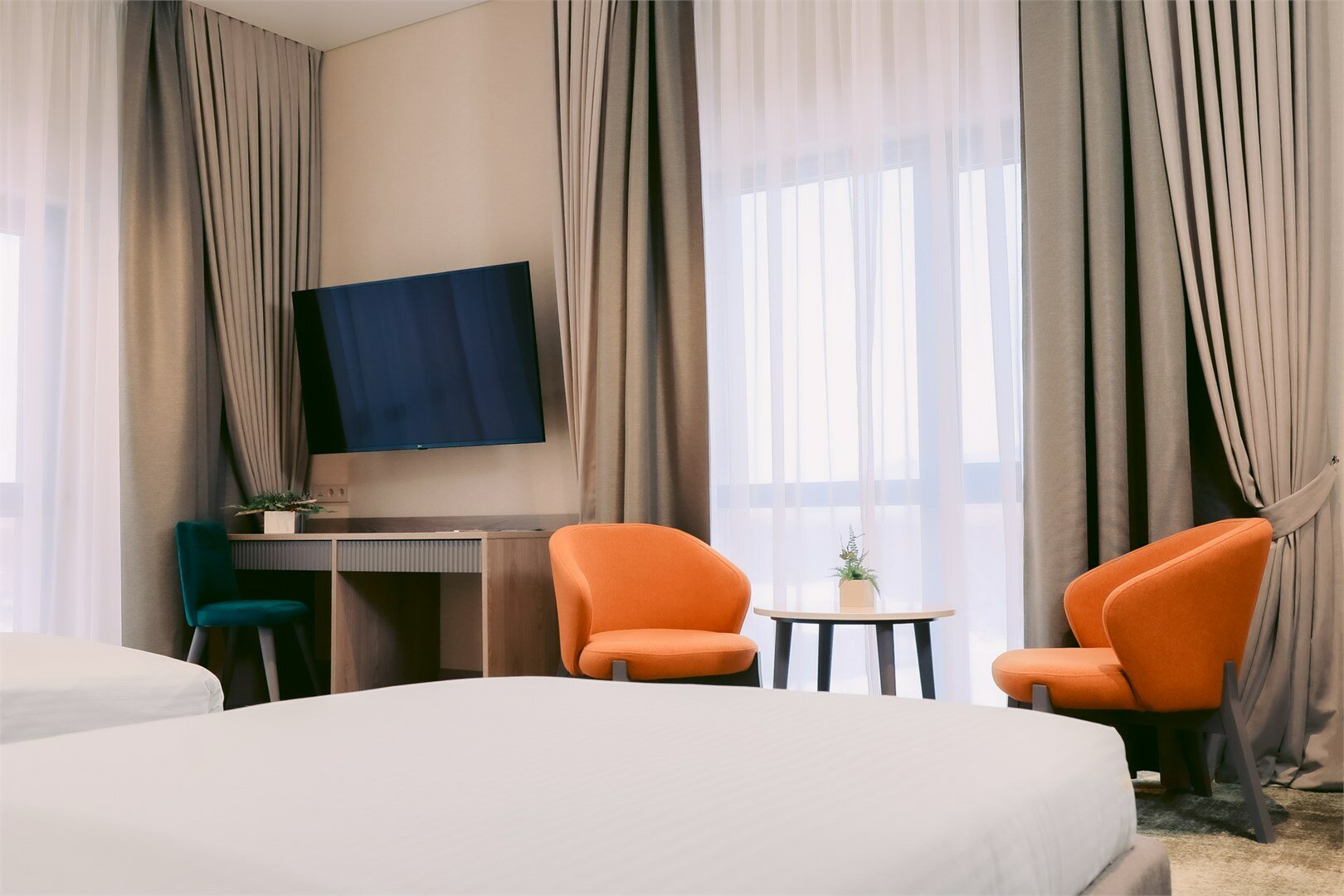 Двухместный номер с 2 отдельными кроватями и ванной