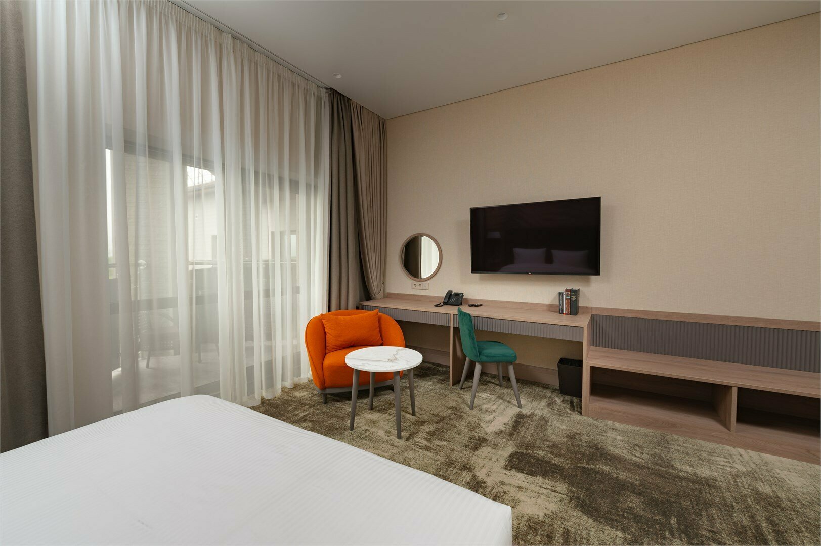 Двухместный номер с 2 отдельными кроватями и ванной