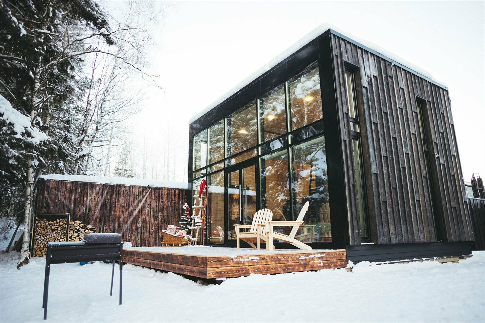 Дом с видом на лес