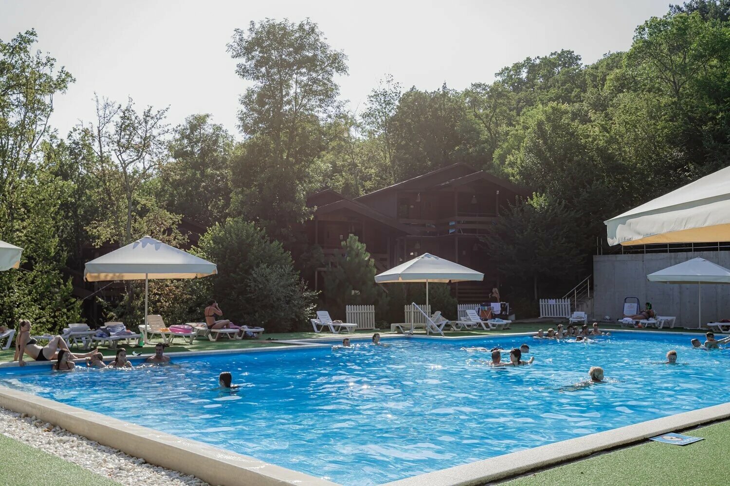 Двухместный номер с 2 отдельными кроватями и террасой