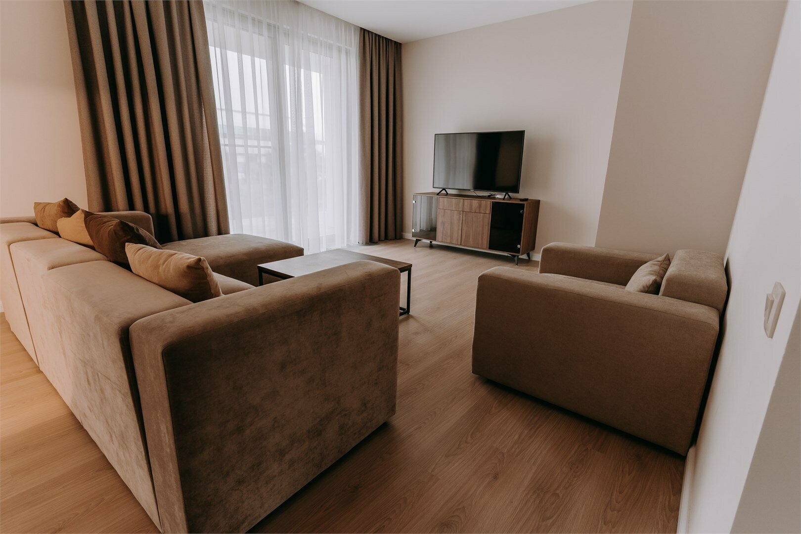 Апартаменты двухкомнатные улучшенные