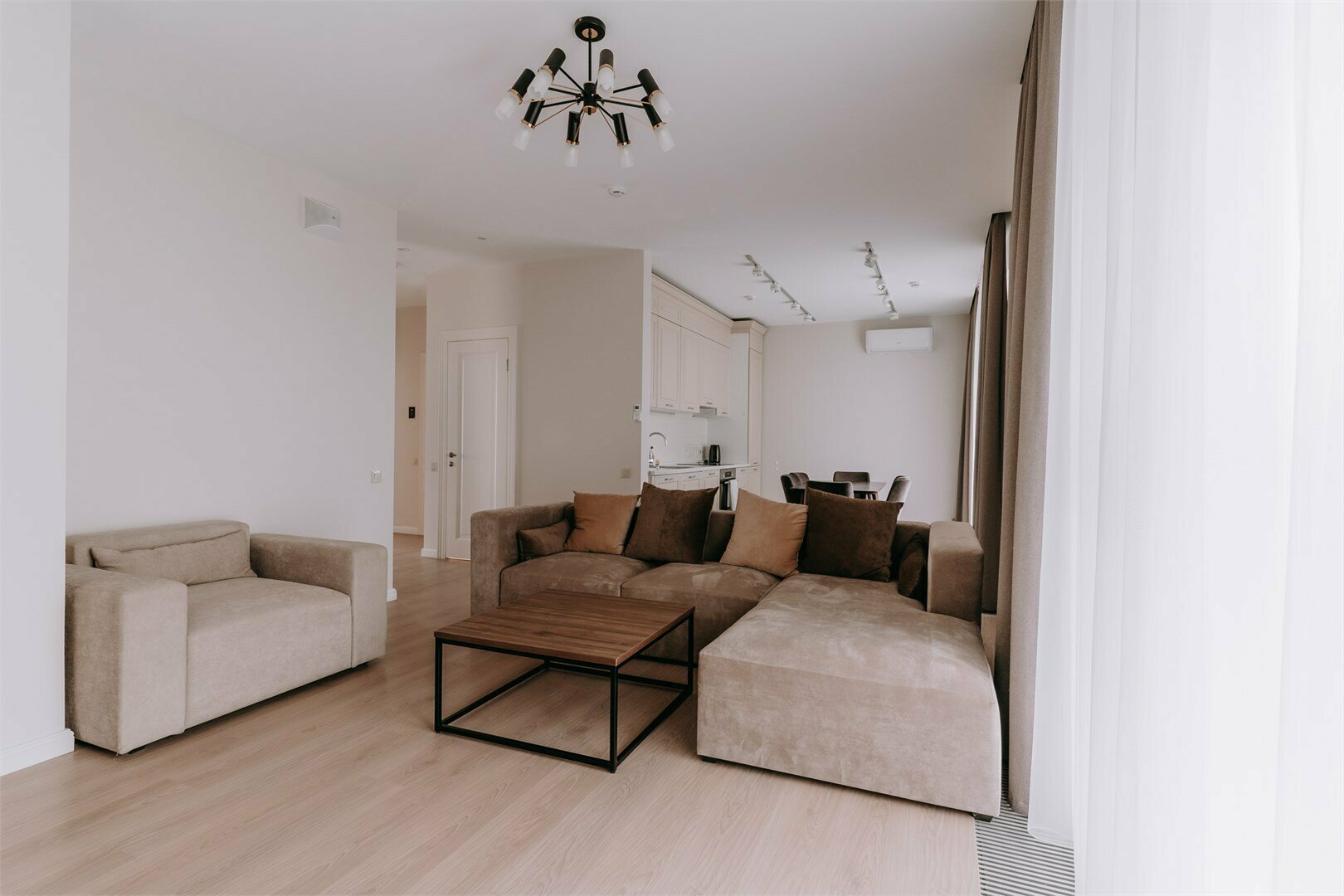 Апартаменты двухкомнатные улучшенные