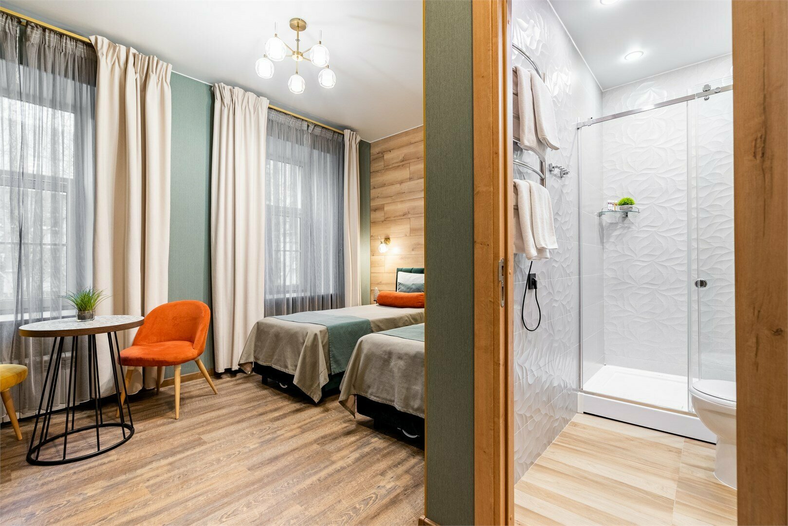 Двухместный номер с 2 отдельными кроватями