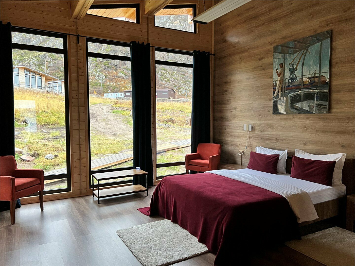 Номер в шале "Териберка"