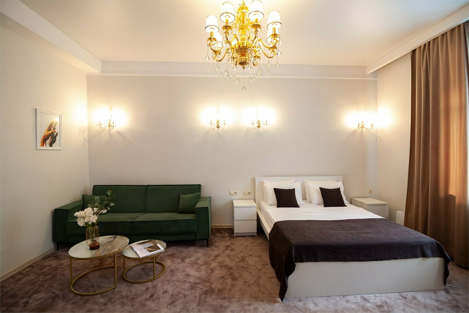 Улучшенный двухместный номер Делюкс с 1 кроватью или 2 отдельными кроватями