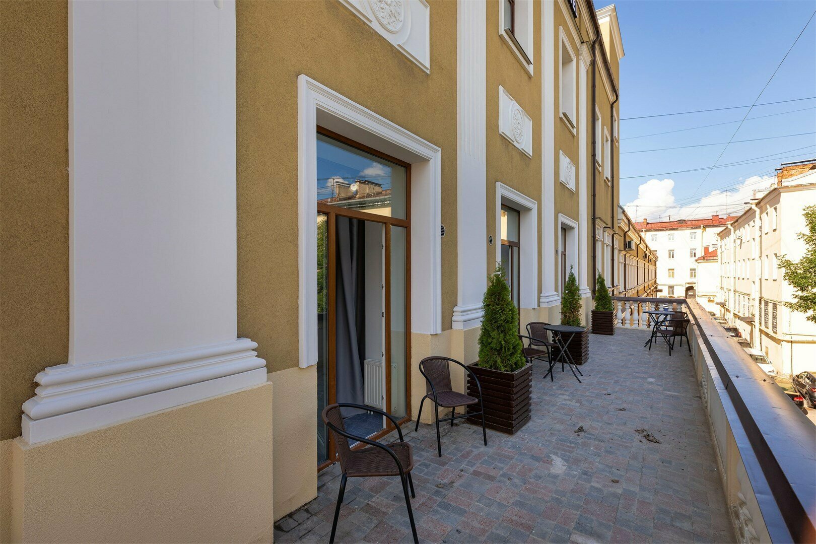 Апартаменты Делюкс с балконом и ванной