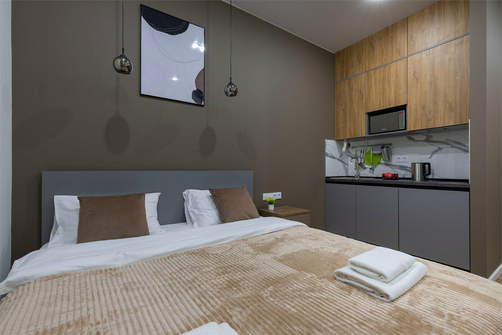 Апартаменты Делюкс с балконом и ванной