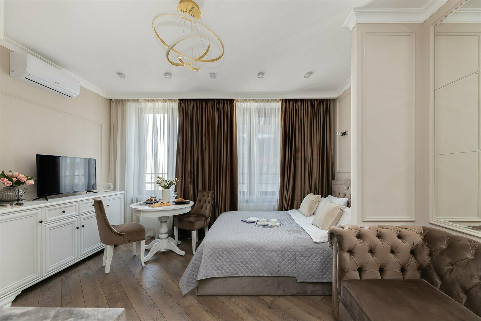 Venezia - 2х местные делюкс-апартаменты в "Савеловский-Сити" (17 этаж)