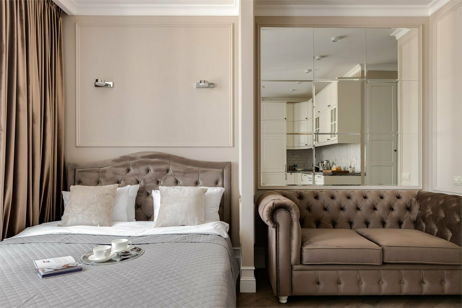 Venezia - 2х местные делюкс-апартаменты в "Савеловский-Сити" (17 этаж)