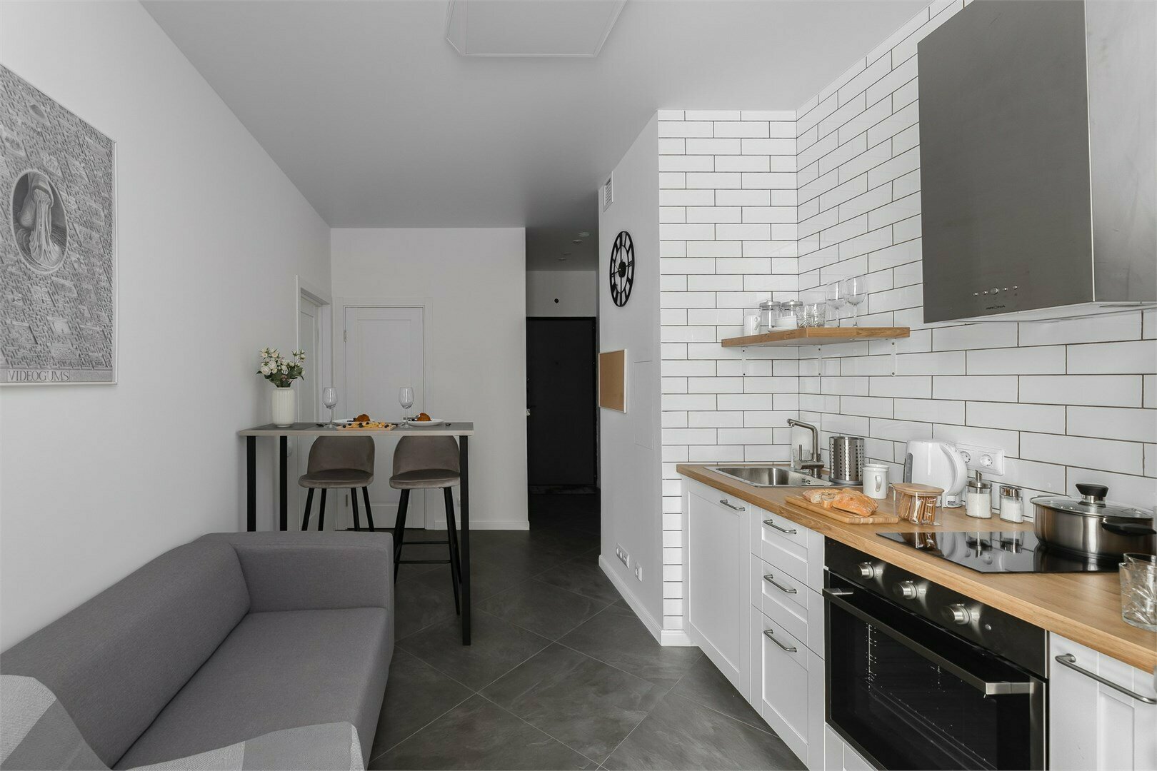 Silver 3х местные премиум апартаменты в "Савеловский-Сити" (14 этаж)