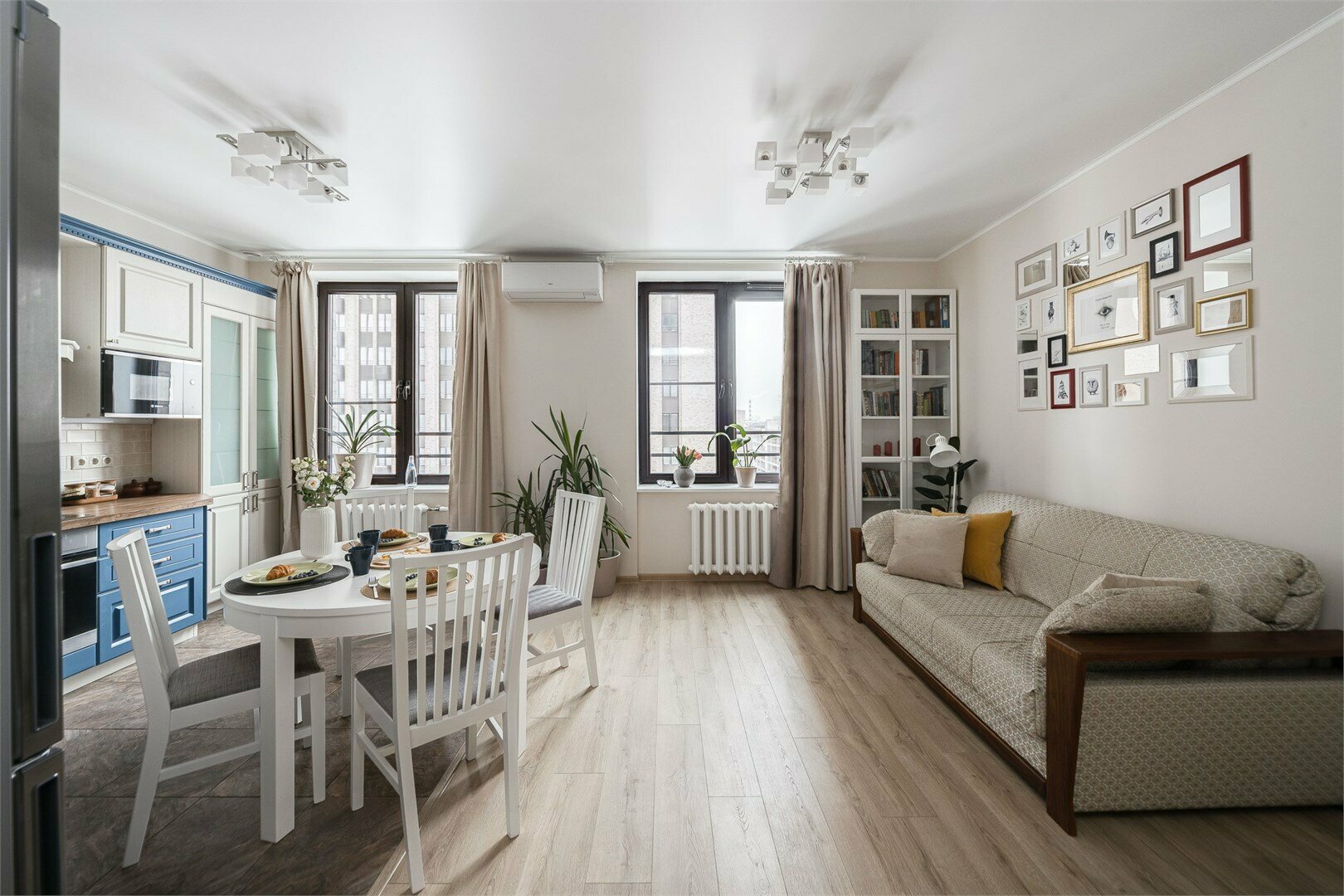 Family Premium - 3х комнатные апартаменты в "Савеловский Сити" (75 кв.м., до 6 гостей)