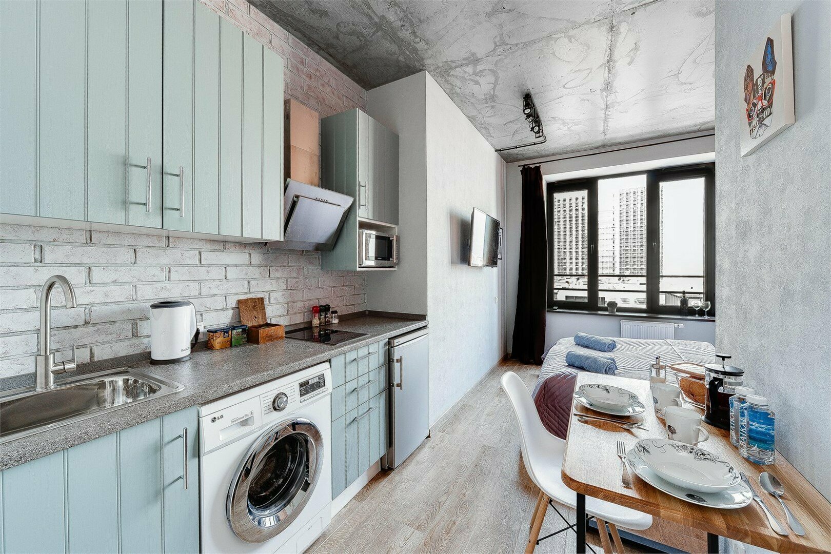 Chocolat - 2х местные апартаменты-студия в "Савеловский-Сити" (25 этаж)