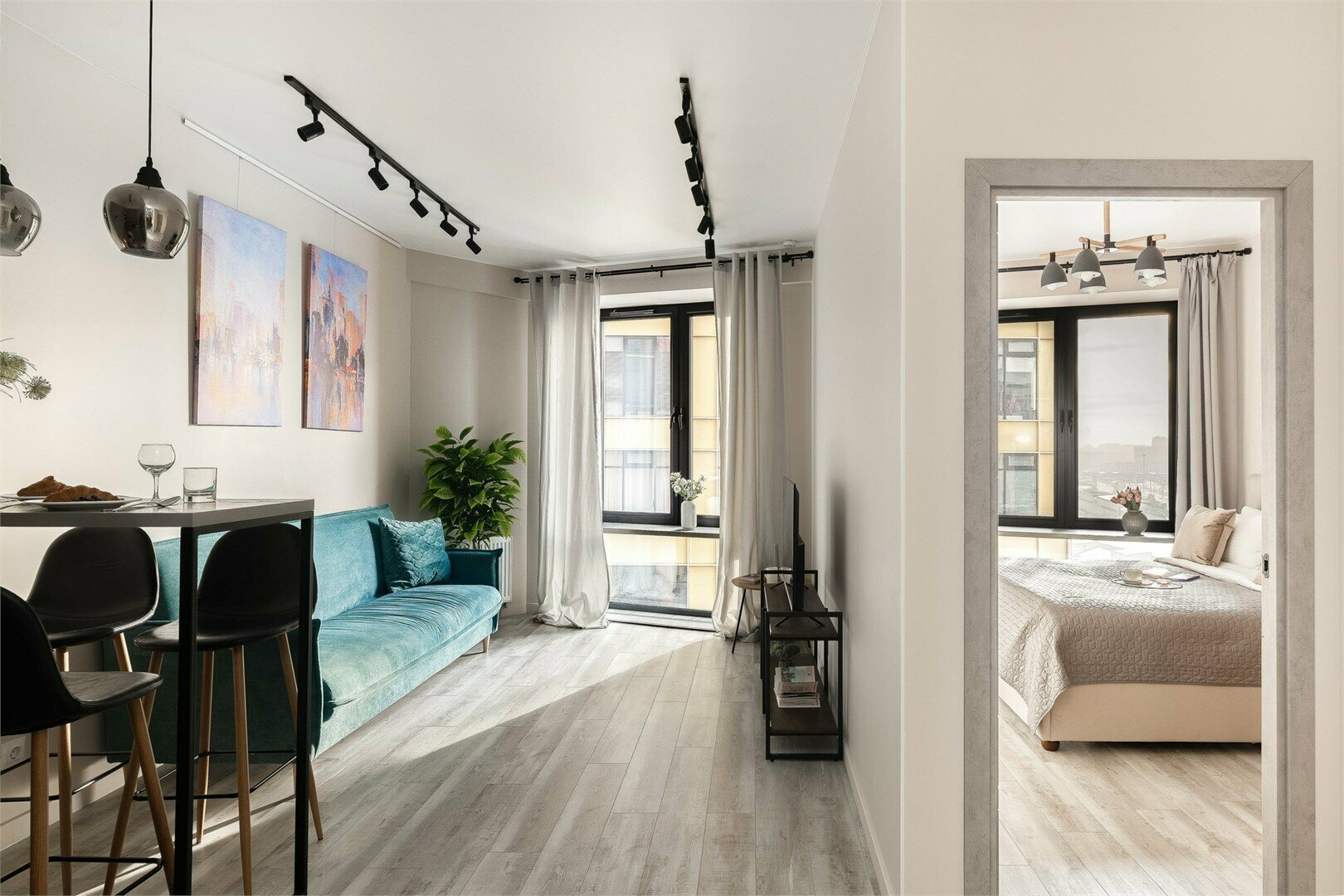 Ivory 4х местные премиум апартаменты в "Савеловский-Сити" (10 этаж)