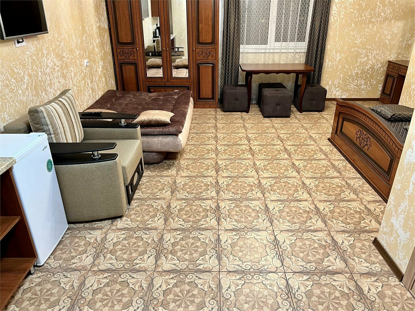 Четырехместная студия