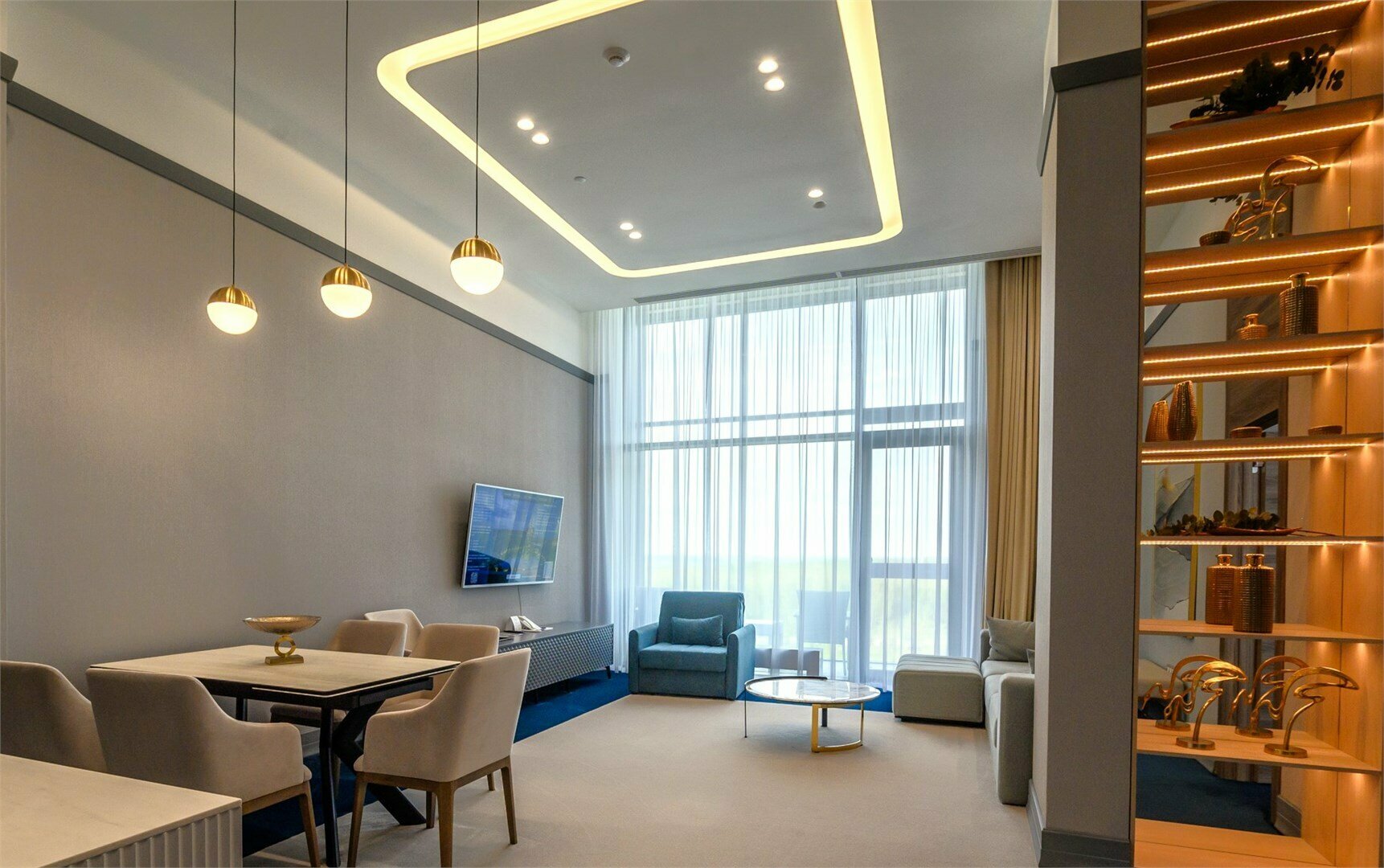 Люкс двухкомнатный