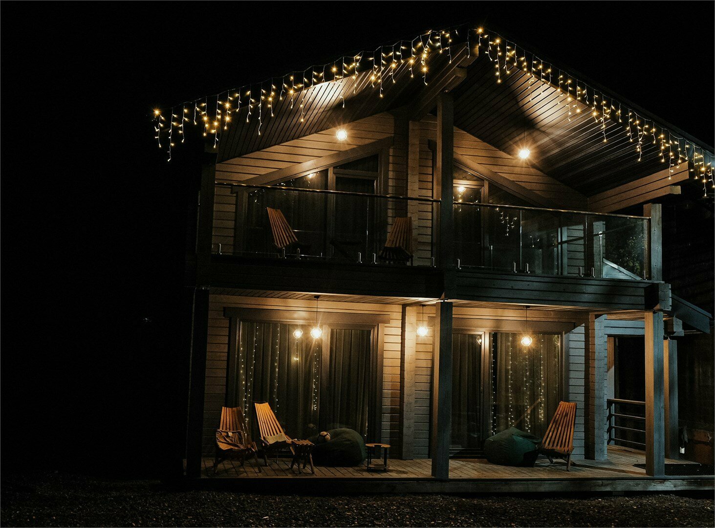 Коттедж с видом на горы