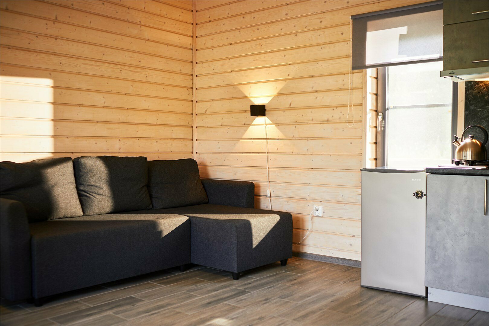 Двухместный дом с террасой и сауной (2+1)